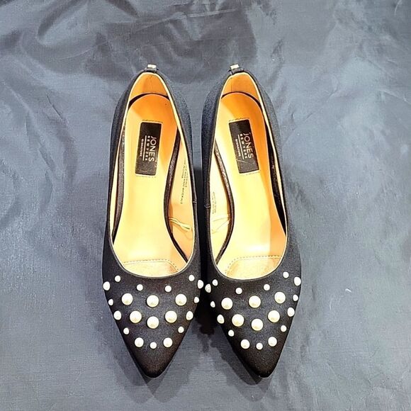 JONES NEW YORK BEYON POINTED TOE  SATIN WOMEN'S PUMP - Picture 2 of 16